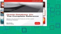 Best product  Oracle Database 12c The Complete Reference (Oracle Press)
