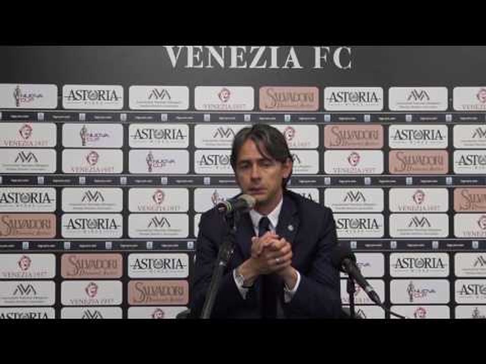 Conferenza stampa Mister Filippo Inzaghi post Venezia FC - Matera.