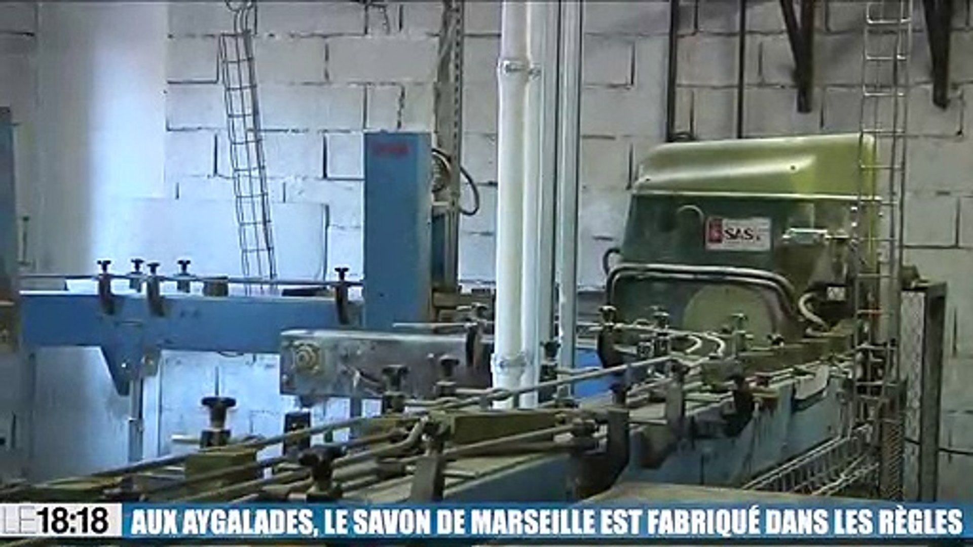 Découvrez la Savonnerie du Midi, la fabrication traditionnelle du savon de  Marseille - Vidéo Dailymotion