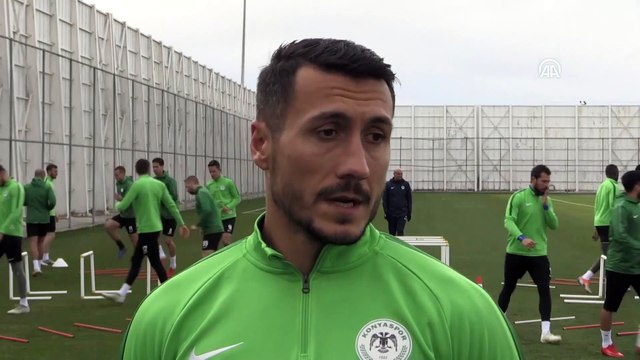 Atiker Konyasporlu futbolcu Jahovic: 'Önümüzde önemli bir Kasımpaşa maçı var' - KONYA