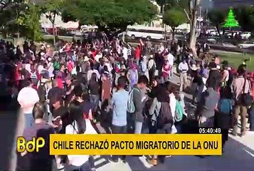 Chile rechaza Pacto Mundial sobre Migración de la ONU