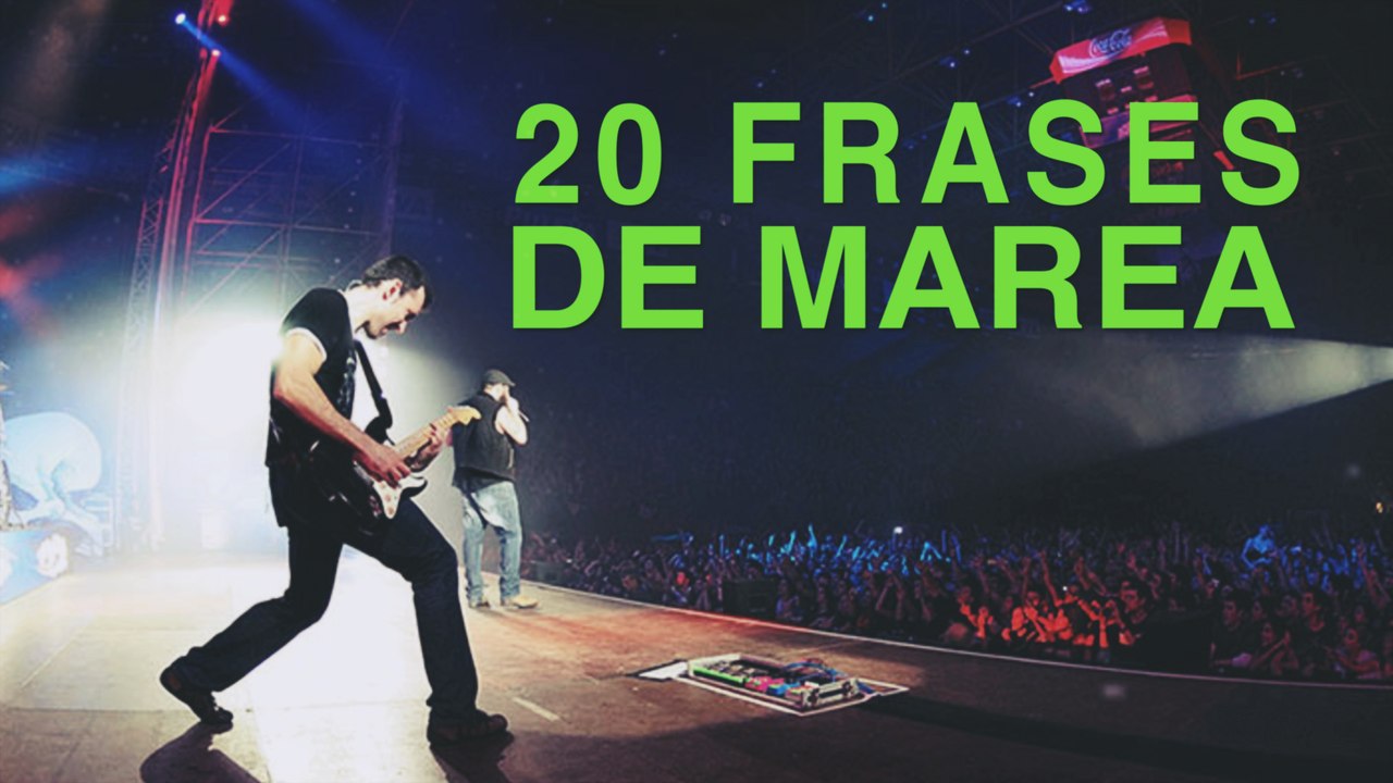 20 Frases de Marea | Rock y poesía en estado puro 