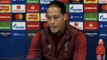 Van Dijk ready for 'final' to show Liverpool belong in Champions League