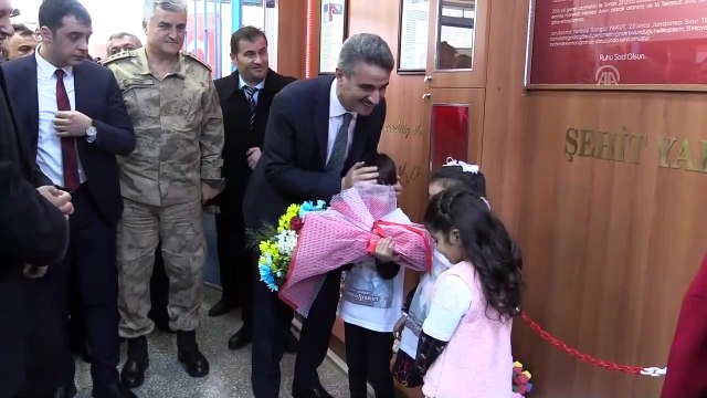 Şehit Yarbay Songül Yakut'un adının verildiği okulda kütüphane açıldı - MALATYA