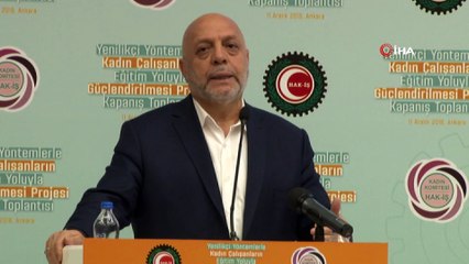 Hak-İş Genel Başkanı Mahmut Arslan: “Teamüllerimizi artık tüzüğümüze koyacağız ve sendikamızın her şubesine üye sayımıza oranlı olarak delege olmalarını sağlayacağız'
