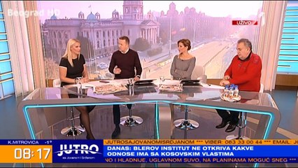 SRĐAN ŠKORO I IVANA VUČIĆEVIĆ NA TV PRVA - CEO SNIMAK