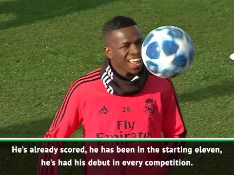 Vinicius has surpassed Real Madrid's expectations - Solari