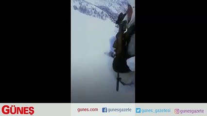 Mehmetçik karla kaplı dağlarda operasyonlarını sürdürüyor