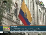 Ecuador: AN elegirá este martes al nuevo vicepresidente del país