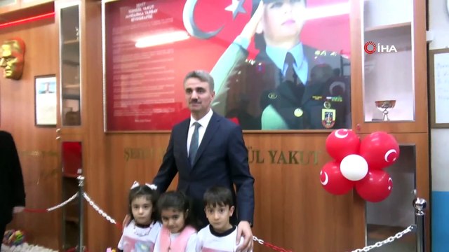 Şehit Yarbay Songül Yakut’un adı kütüphanede yaşayacak