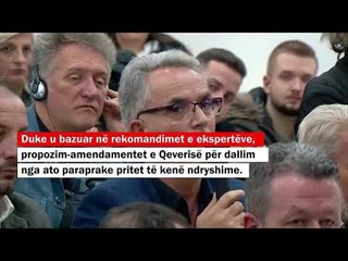 Ndryshimet kushtetuese, pushteti përgatit raportin nga debatet publike