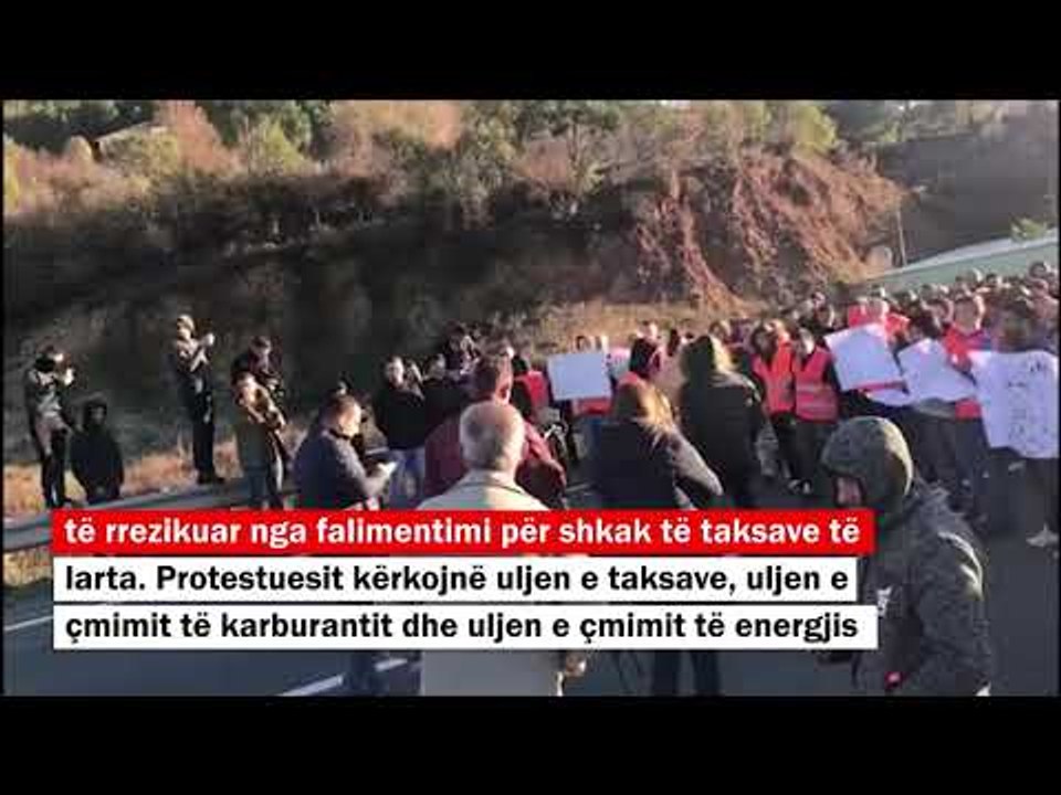Protesta në Kurbin, kërkohet ulja e taksave