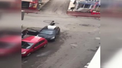 Antalya'da 2 Kişinin Yaralandığı Silahlı Kavga Güvenlik Kamerasında