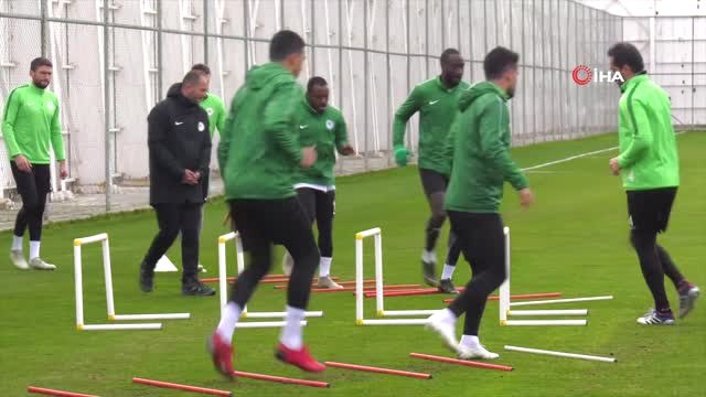 Atiker Konyaspor, Kasımpaşa Maçı Hazırlıklarını Sürdürdü