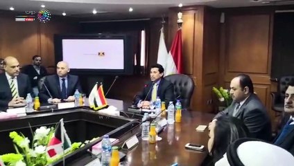 شاهد .. وزير الرياضة يلتقى مع المستثمرين العرب.. تعرف على السبب