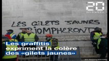 «Gilets jaunes»: Quand les graffitis expriment la colère des manifestants