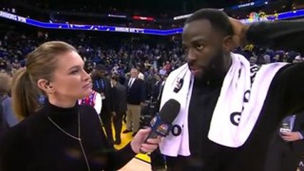 Postgame Warriors Talk: Draymond Green on NBC Sports Bay Area
