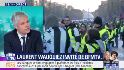 Laurent Wauquiez estime qu'"Emmanuel Macron a corrigé les hausses de taxes qu'il avait lui-même décidé"