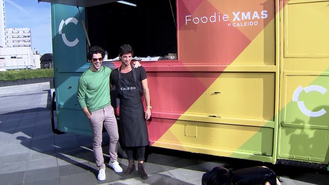 Miguel Ángel Muñoz y Jorge Brazález presentan la tapa navideña inspirada en Caleido