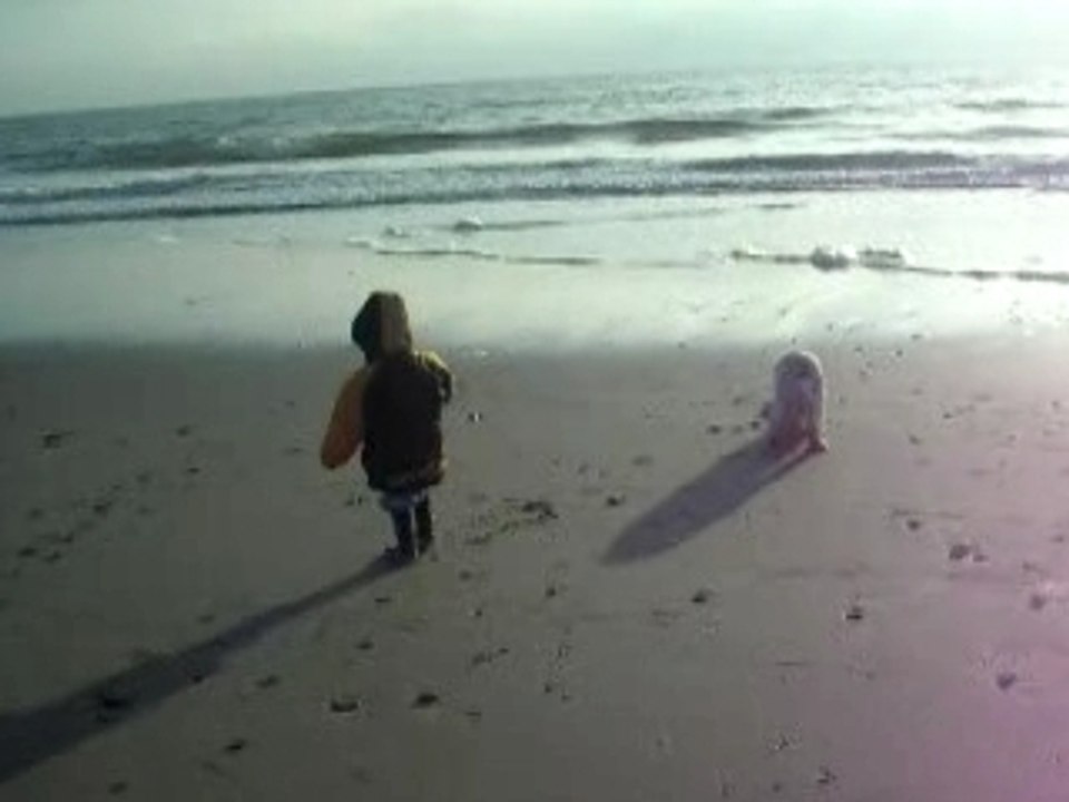 ethan a la plage
