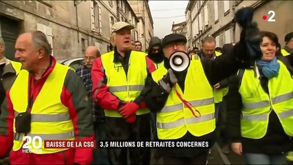 Emmanuel Macron : annulation de la hausse de la CSG pour certains retraités