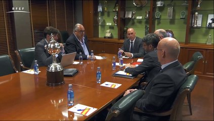 Reunión entre la RFEF y LaLiga