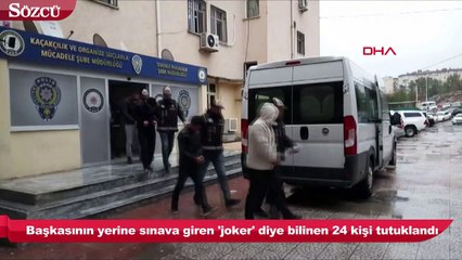 Şanlıurfa'da 'joker' operasyonu