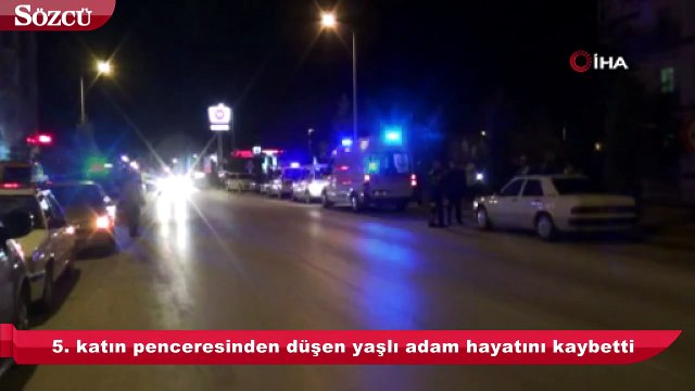 5. kattan düşen yaşlı adam hayatını kaybetti