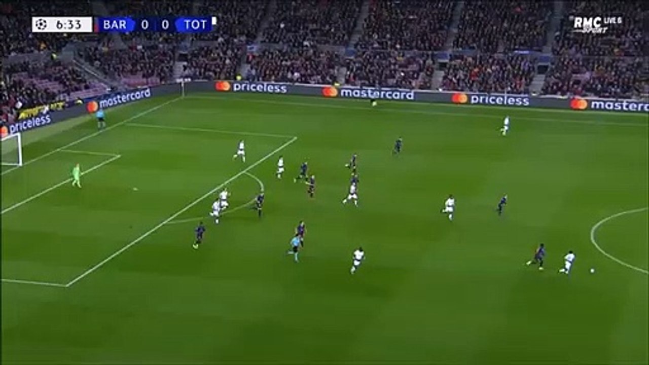 Ousmane Dembele Cheeky Goal vs Tottenham (1-0)