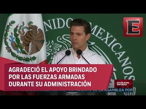 EPN en la entrega de la Unidad Habitacional para la Policía Militar