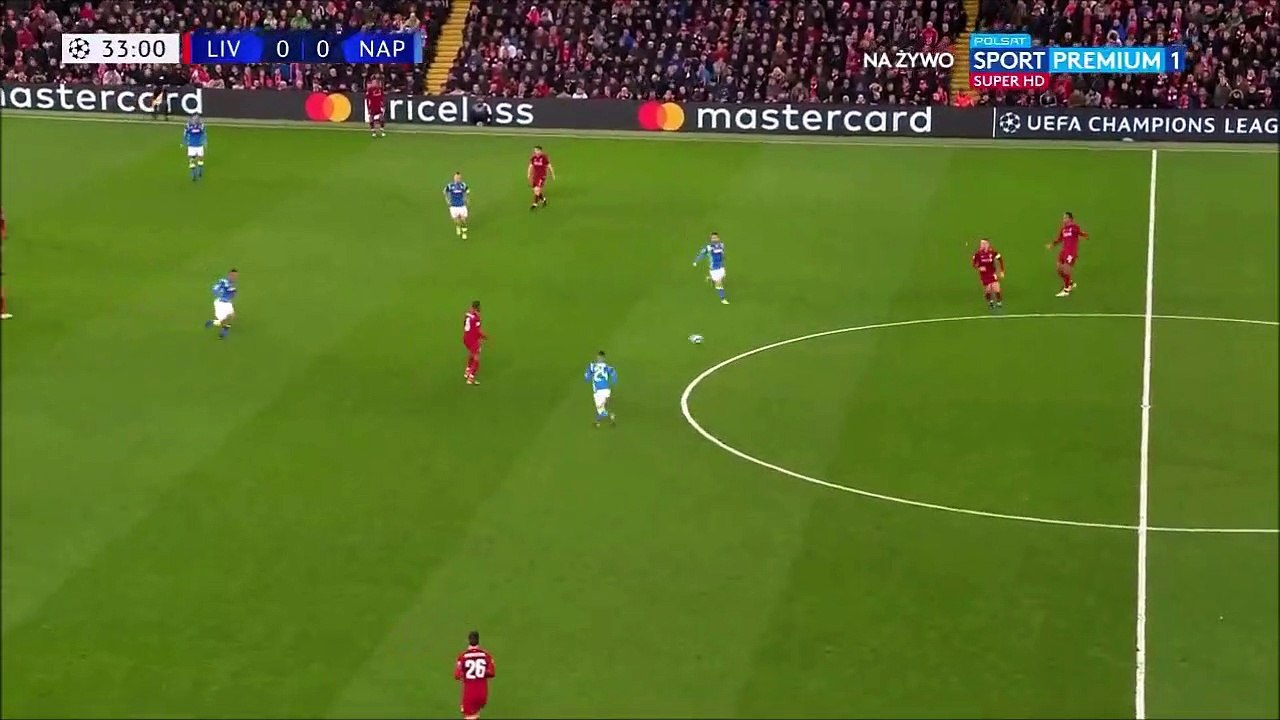 Mohamed Salah classy goal - Liverpool 1-0 Napoli