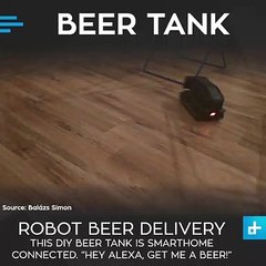 This 'Beer Tank' Delivers You a Beer.