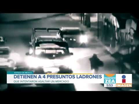 Detienen a 4 sujetos que quisieron robar en el Mercado Maravillas | Noticias con Zea