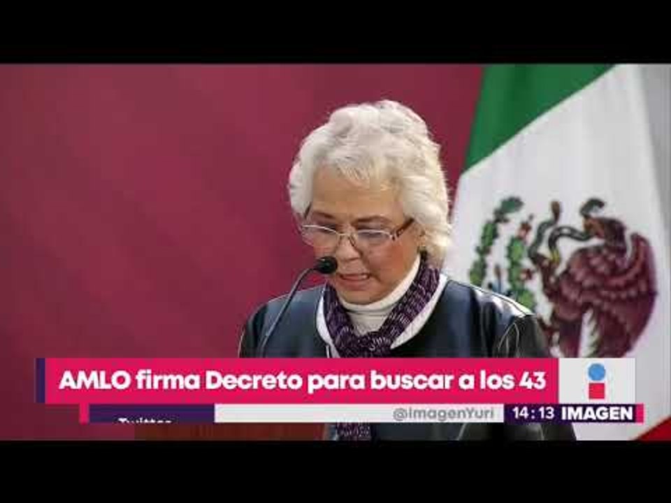 Promesa cumplida: Obrador firma decreto para buscar a los 43 de Ayotzinapa | Noticias con Yuriria