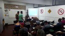 Motoristas apenados em crimes de trânsito passam por curso obrigatório