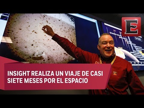 Aterriza con éxito en Marte sonda espacial de la NASA