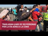 Migrantes centroamericanos en Tijuana optan por regresar a sus países de origen