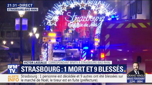 Fusillade à Strasbourg: Le tireur en fuite a été identifié