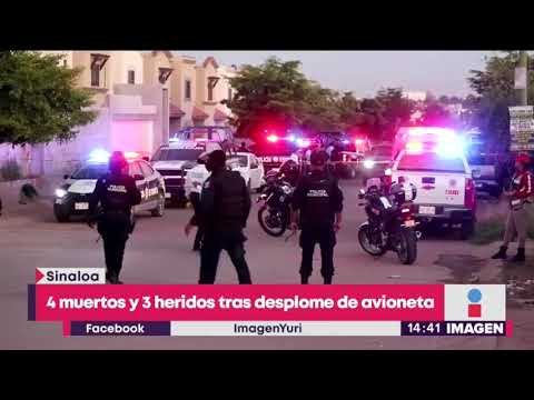 Avioneta se desploma en zona habitacional, mueren 4 y quedan 3 heridos | Noticias con Yuriria
