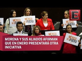 Eliminación del fuero divide a diputados