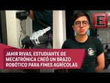 Brazo robótico para el campo desarrollado por estudiantes del TEC de Monterrey