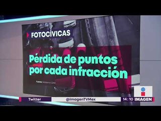 Cómo funcionarán las "Fotocívicas" que sustituyen a las "Fotomultas" | Noticias con Yuriria