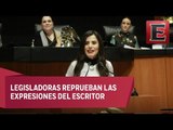 Oposición en el Senado congela dictamen para que Taibo II dirija Fondo de Cultura