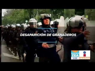 Cuerpo de Granaderos desaparecerá de la CDMX, 50 años después del 68 | Noticias con Zea