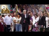 Entrega del Bastón Sagrado a Andrés Manuel López Obrador