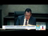 Comenzaron a llegar boletas a Monterrey para elección extraordinaria | Noticias con Zea