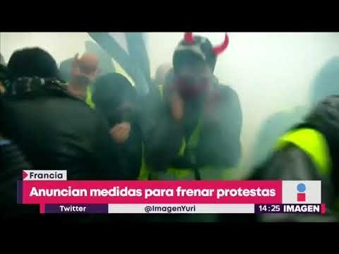 Francia subirá salarios mínimos para acabar con protestas | Noticias con Yuriria