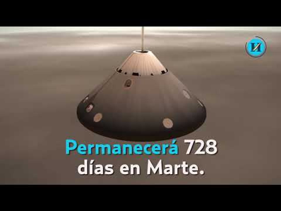 InSight, la sonda robótica de la NASA, aterriza en Marte