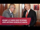 Carlos Urzúa asume la titularidad de la secretaría de Hacienda