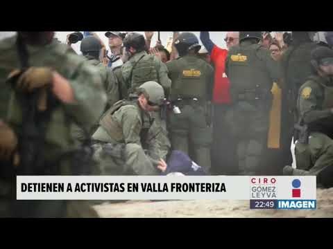 Arrestan a activistas en protesta a favor de Caravana Migrante | Noticias con Ciro